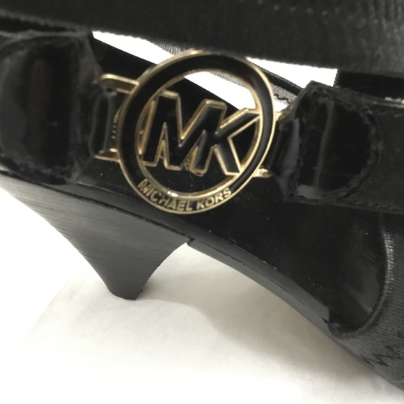 Michael Kors Shoes Heel Black Women Size 6M - Picture 6 of 8